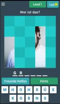 Deutsche Youtuber Quiz Screen Shot 0