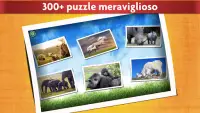 Gioco Puzzle Animali Bambini Screen Shot 1
