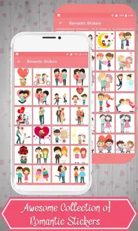 Love Stickers and Free Stickers - WAStickersApps Screen Shot 1