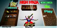 High Ninja : Funny Weed Game Screen Shot 0