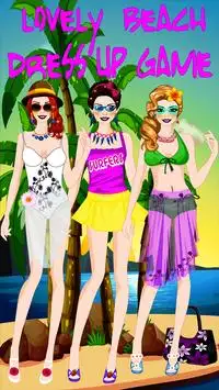 Lovely Beach Dress Up Game Screen Shot 14