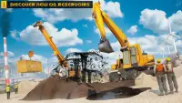 Oil Refinery Simulator - Construction Excavator Screen Shot 2