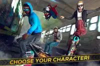 Скейтборд Поезд Гонки Игра 3D Screen Shot 2