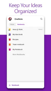Microsoft OneNote: Save Notes Screen Shot 1