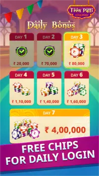 Teen Patti ZingPlay – Play with 1 hand Screen Shot 3