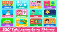 Kids Preschool Learning Games Screen Shot 0