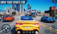 Verdadero Carro Conduciendo Simulador Juegos Screen Shot 4