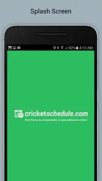 Cricket Schedule 2017 Screen Shot 0
