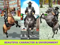 City Police Horse Games 2017 Screen Shot 8