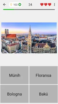 Dünyanın şehirleri - Fotoğraf-bilgi yarışması Screen Shot 3