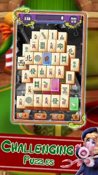 Christmas Mahjong: Holiday Fun Screen Shot 2