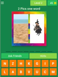 2 Pic One Word Guess - Fun Words Quiz Game Screen Shot 12