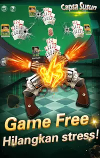 Capsa susun poker bonus  remi  gaple domino online Screen Shot 0