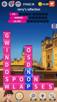 Word Romance : puzzle mission Screen Shot 0