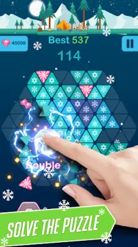 Triangle - Block Puzzle Game Screen Shot 0