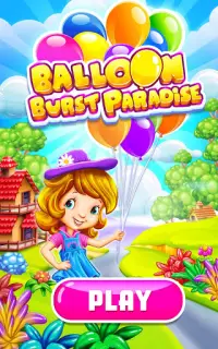 Balloon Burst Paradise: Free Match 3 Games Screen Shot 0
