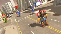 Flying Robot Truck Transform : Truck Robot War 3d Screen Shot 3