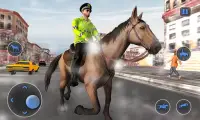 Mounted Horse Cop Chase Arrest Screen Shot 1