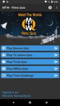 MTW - Films quiz Screen Shot 4