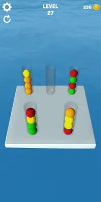 Ball sort puzzle 3D : Ball puzzle game Screen Shot 1