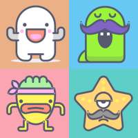 Monsters memory game for kids
