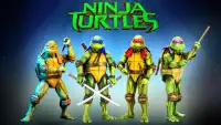 Grand Ninja Shadow Turtle Hero - Town Battle Screen Shot 5