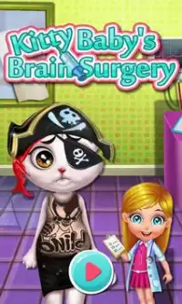 Kitty Baby's Brain Surgery Screen Shot 0