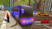 Симулятор водителя автобуса City 2017 - Pro Royer Screen Shot 0