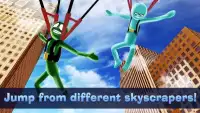 Stickman Skydive Base Jumping Screen Shot 0