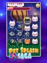 Pet Splash Saga Screen Shot 2