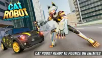 Cat Robot Transform Wars: Multi Robot Games Screen Shot 4