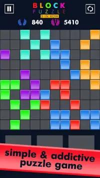 Block Puzzle Match 3 Game Screen Shot 0