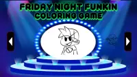 coloring friday night funkin real game Screen Shot 3