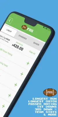 FRS Fantasy Sports Screen Shot 2