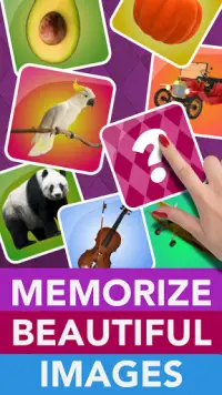 Jogo da memória: Melhorar memória. cérebro memória Screen Shot 5