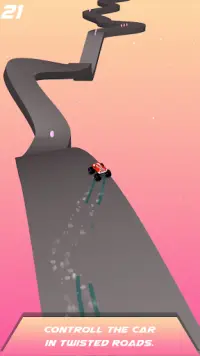 Crazy Road - Drift Racing Game Screen Shot 0