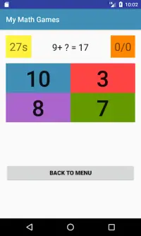 My Math Games Screen Shot 6