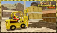 In salita Città Costruzion Gru : Road Builder 3D Screen Shot 18