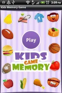 Memory Game For Kids Screen Shot 0