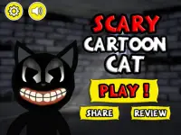 Escape Scary Cartoon Cat Screen Shot 0