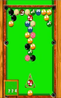 Bubble Shooter Snooker Screen Shot 3