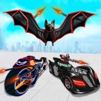 Flying Bat Robot Games: Superhero New Game 2021
