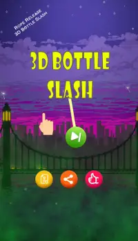 Rope Release:3D Bottle Slash Screen Shot 0