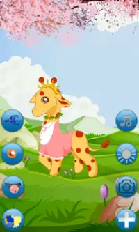 Giraffe Dress Up Screen Shot 2