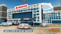 مستشفى بناء اعمال بناء ألعاب مدينة باني Screen Shot 3