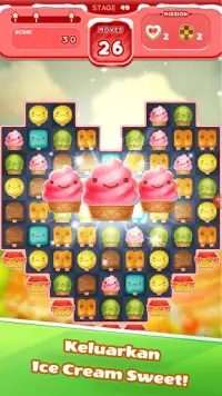 Ice Cream Mania :  Match 3 Puzzle Screen Shot 5