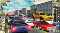 US Taxi Car Driving Games Screen Shot 3