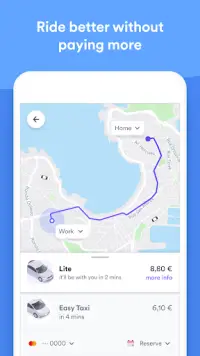 Easy Taxi, a Cabify app Screen Shot 2