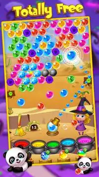 Witch Panda Pop: Bubble Mania Screen Shot 0