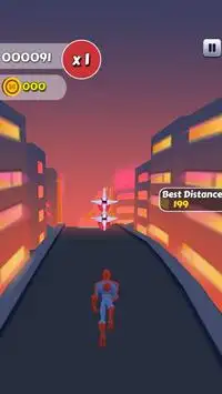 Spider Subway Hero Man Screen Shot 3